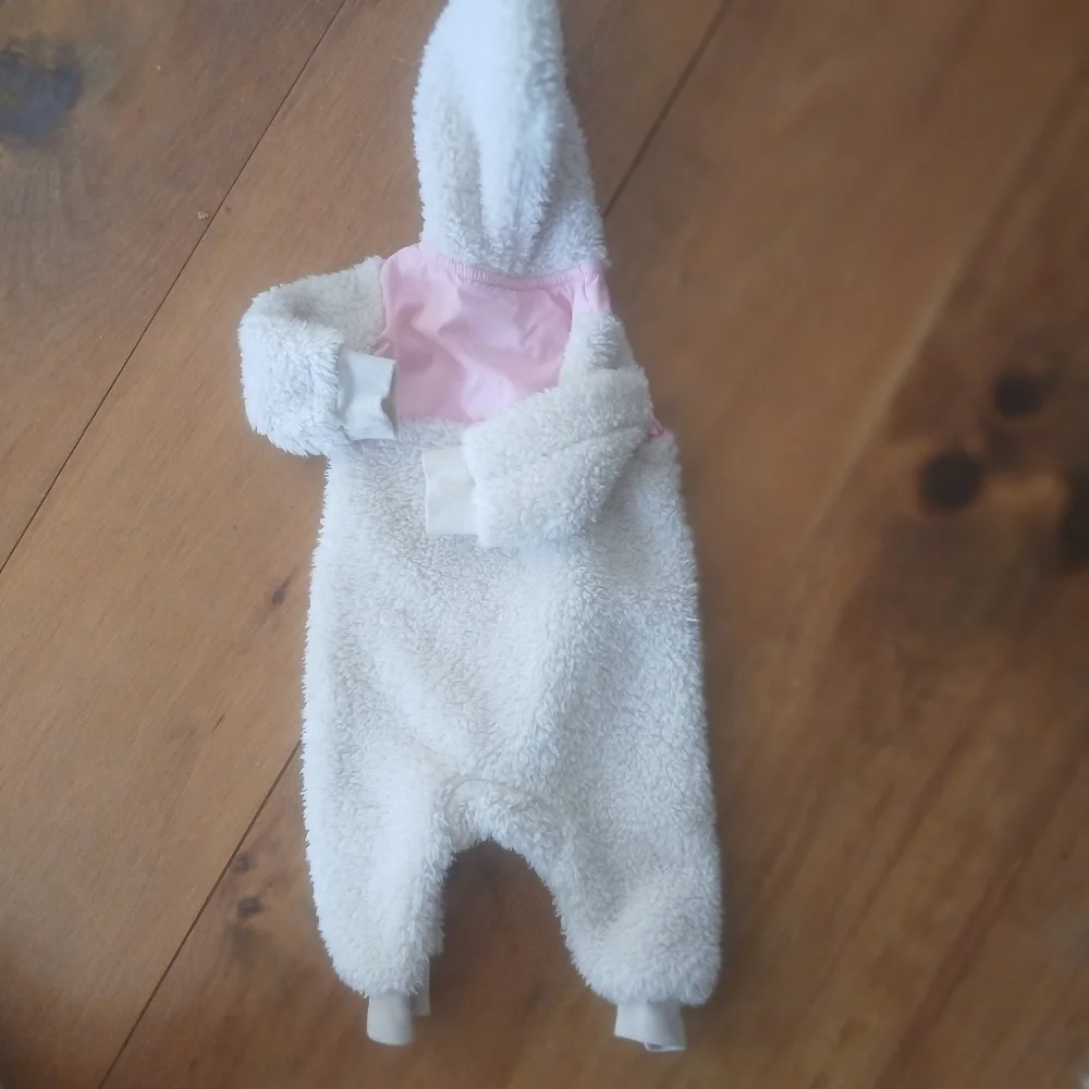 Nike Cozy Pink and Cream Kids Footie